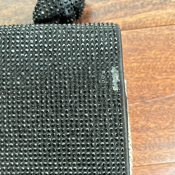 ZARA faux diamond knot handle bag | Black - Picture 7 of 7